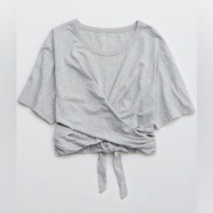 Aerie Crossover WrapBack T-Shirt